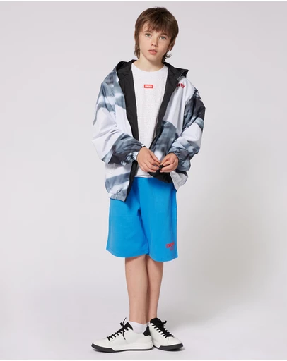 DKNY - All Over Logo Print Short Sleeve T-Shirt - Kids-Teens