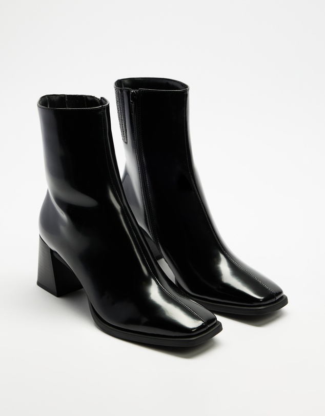 Dazie - Leonie Block Heel Ankle Boots