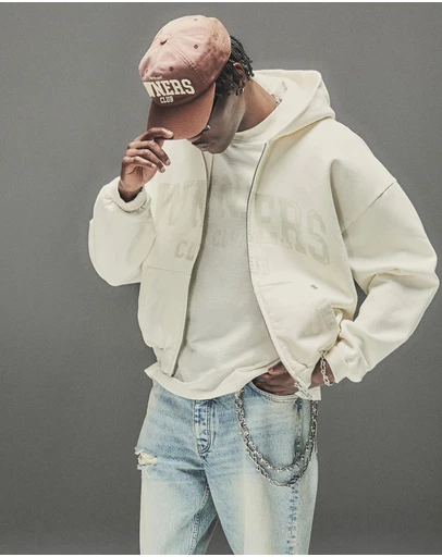 Represent - Owners Zip Through Hoodie