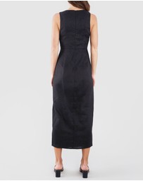Amelius - Imari Linen Midi Dress