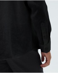 AERE - Resort Linen LS Shirt