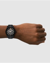 Michael Kors - Lexington Black Analogue Watch