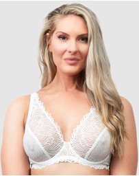 Naturana - The Friday Sheer Recycled Lace Underwire Bra