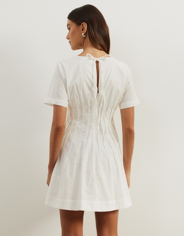 Atmos&Here - Maya Pleat Mini Dress