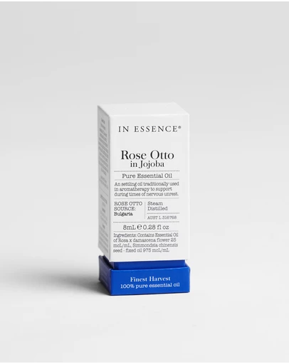 In Essence - In Essence Rose Otto in Joboba 2.5% Pure Essential Oil 8ml