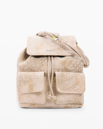 Desigual - Small embroidered backpack