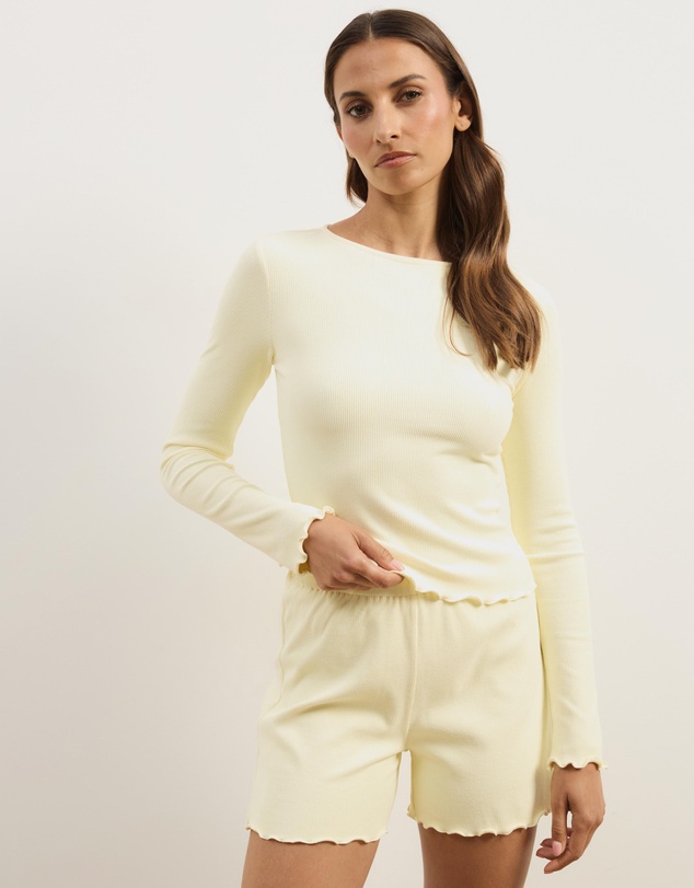 Atmos&Here - Karli Long Sleeve and Shorts Pyjama Set