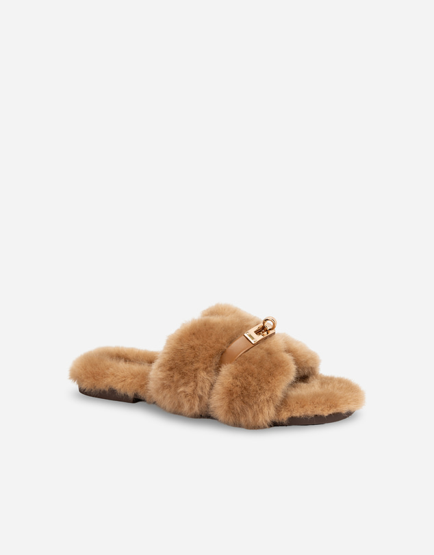 Ozwear Connection Uggs - Ugg Stella Charm Shearling Slide
