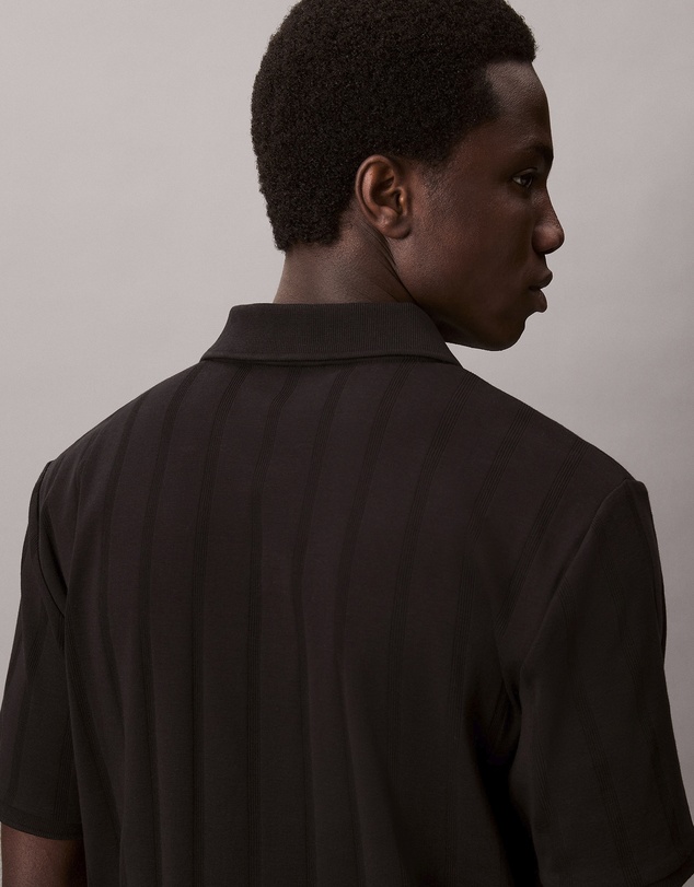 Calvin Klein - Variegated Rib Classic Polo Shirt