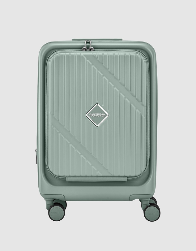 American Tourister - Velox Carry-On Small Suitcase 54cm Expandable Book-Opening