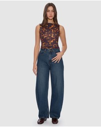 Thrills - Sloane High Rise Barrel Jeans