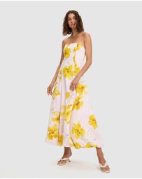 KIVARI - Francine Strapless Maxi Dress