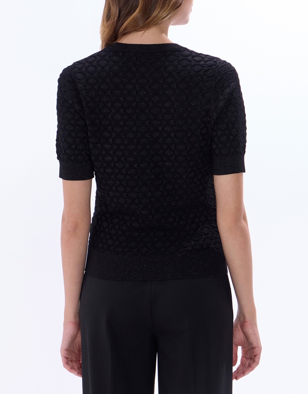 Marcs - Shimmer Flames Knit Top