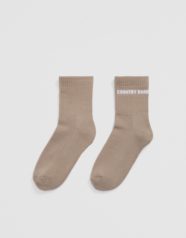 Country Road - Australian Cotton Blend Cr Sport Quarter Crew Sock