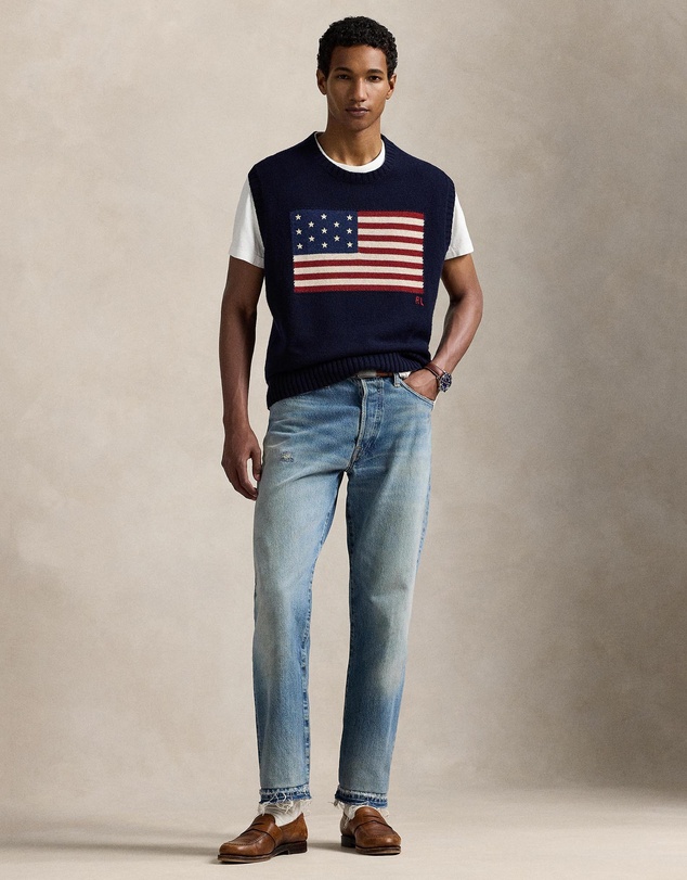Polo Ralph Lauren - Big Fit Flag Sweater Vest