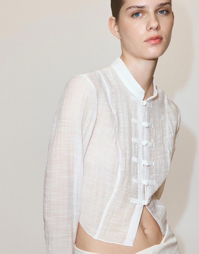 M.N.G - Mandarin Blouse