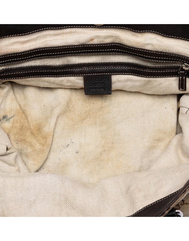 Pre-Loved by Azura Reborn - Pre-Loved Medium GG Canvas Icon Bit Tote