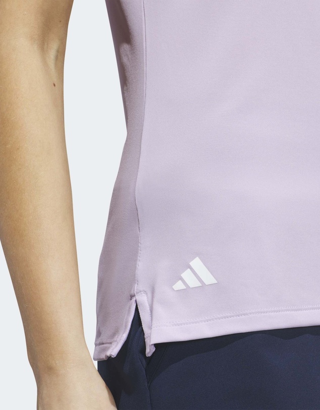 adidas Performance - Ultimate365 Solid Sleeveless Polo Shirt Womens