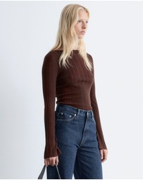 & Other Stories - Rib-Knit Wool Boatneck Top