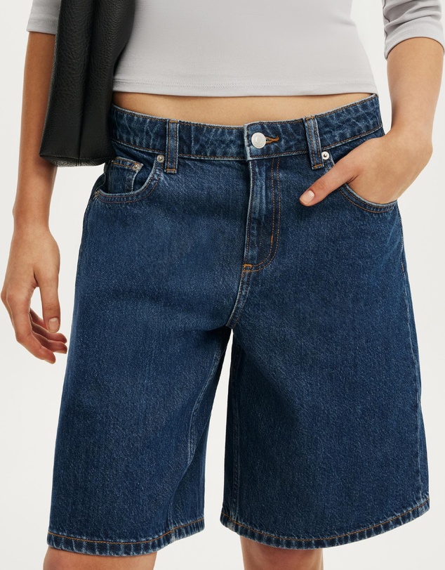 Cotton On - Baggy Denim Short