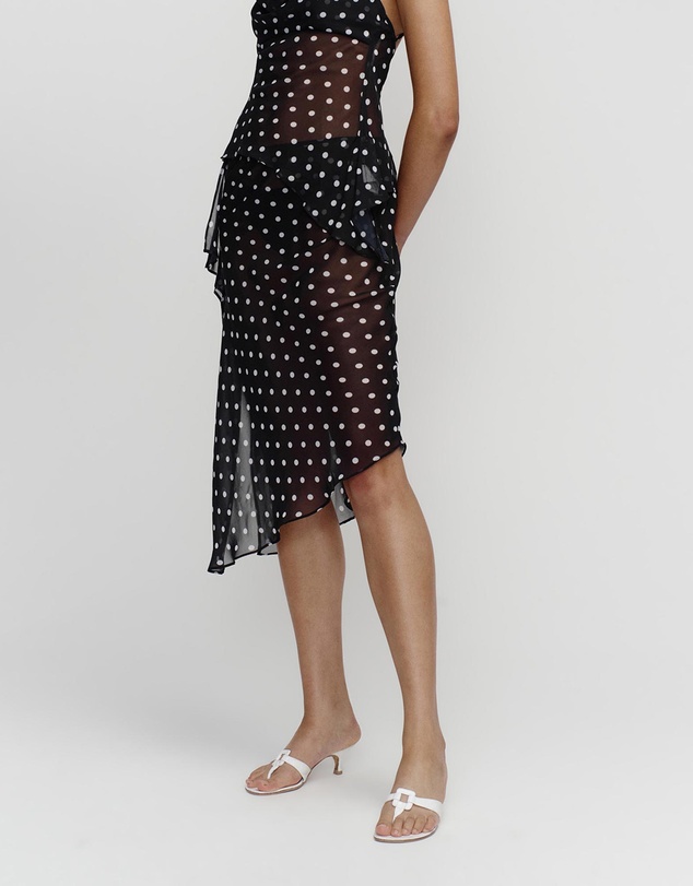 Ownley - Silvertstone Midi Skirt