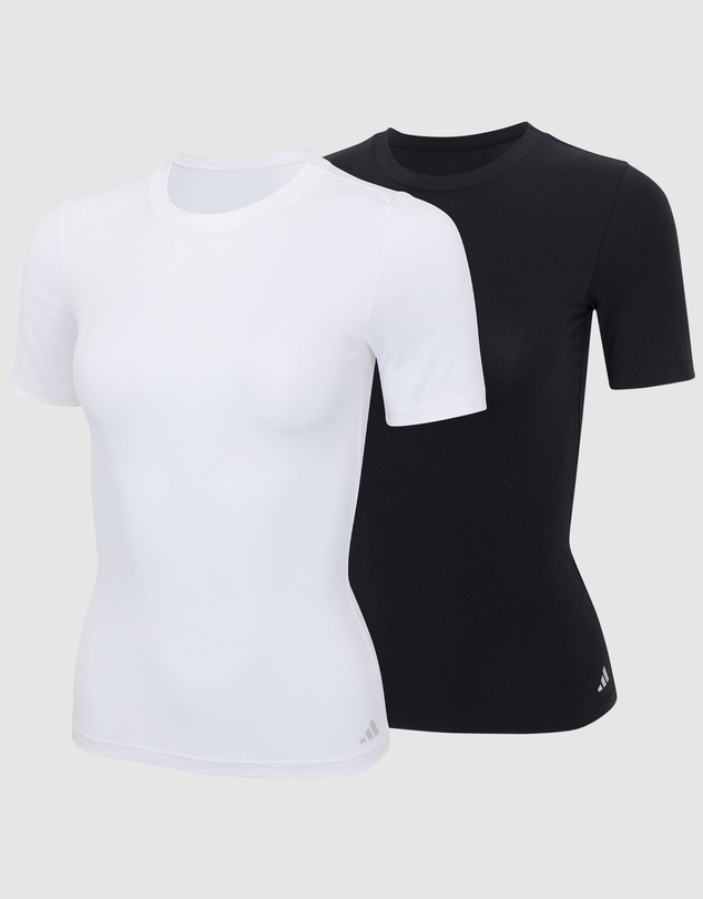 adidas Sportswear - 2 Pack Active Modal Comfort T-Shirt With Cotton
