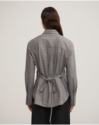 Witchery - Check Tie Shirt