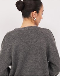 Calli - Alexis V-Neck Knit Jumper