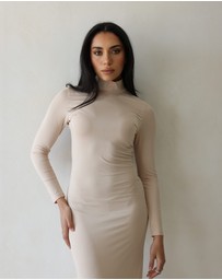 Mod Squad - Luxe Long Sleeve Slip Dress Base Layer