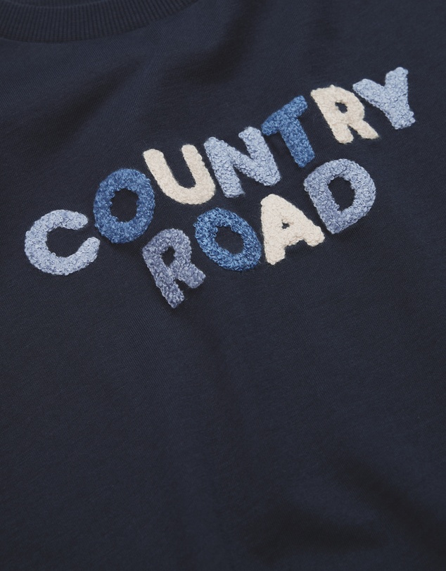 Country Road - Australian Cotton Short Sleeve Boucle T-shirt