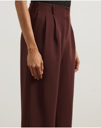 Atmos&Here - Eve Tailored Straight Leg Pants