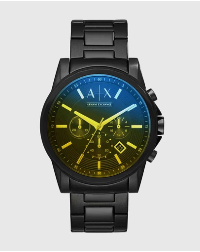 Armani Exchange - Black Chronograph Watch