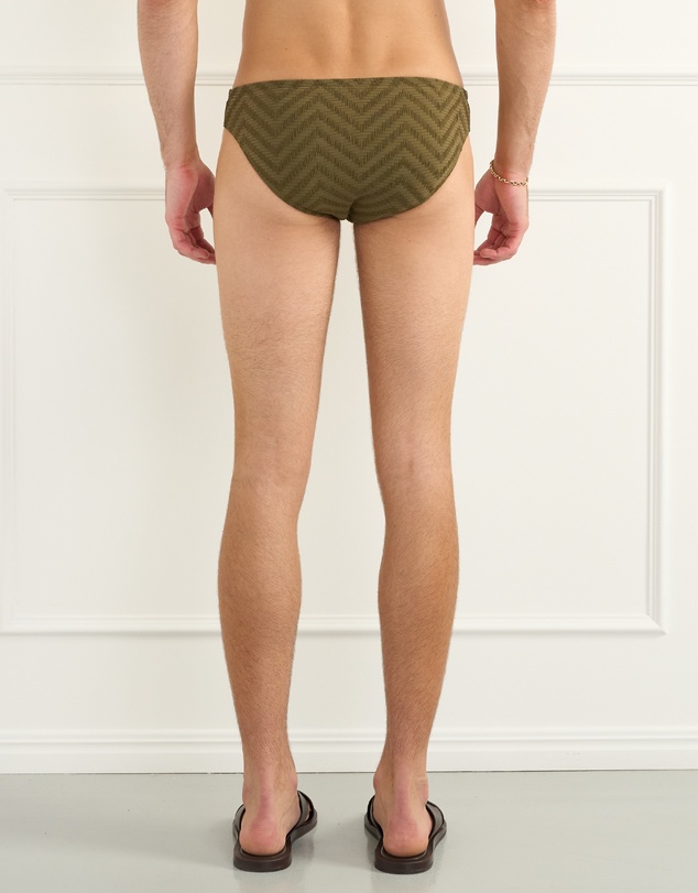 Aqua Blu Australia - Building Blocks Khaki Racer Briefs
