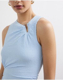Lover - Jiro Textured Mini Dress