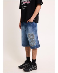 Insight - Mortal Jort Y2K Fadedd Shorts