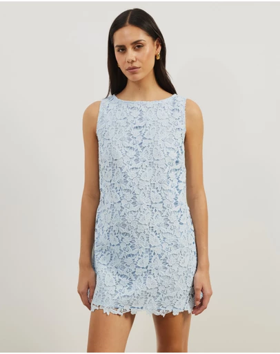 Atmos&Here - Rio Broderie Lace Mini Dress