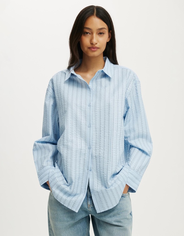 Cotton On - Ella Wrap Longsleeve Shirt