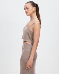 Third Form - Heavy Metal Knit Crop Top
