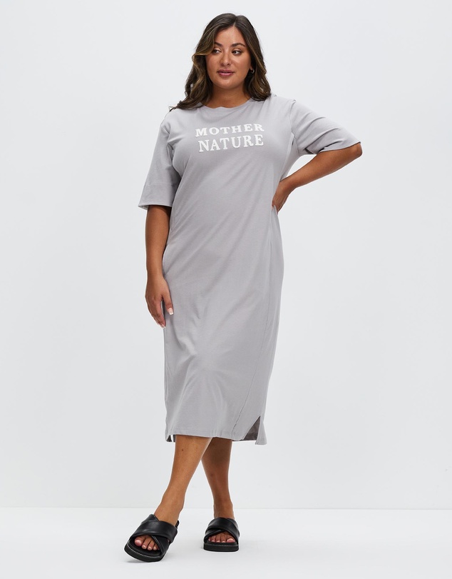 OMM Label - Mother Nature Birthing and Postpartum Nursing Gown