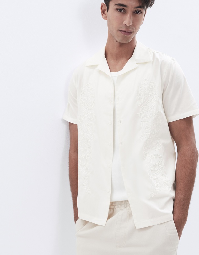 UNISON - Embroidered Regular Fit Shirt