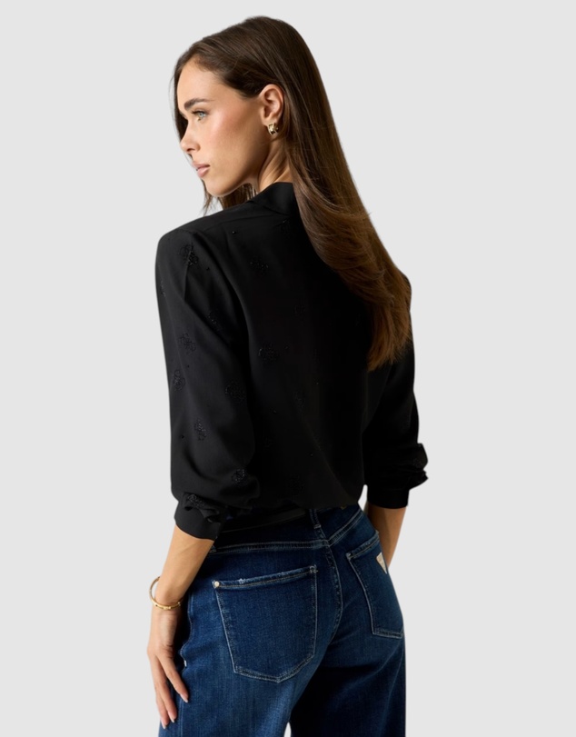 GUESS - Flore Logo Hotfix Shirt