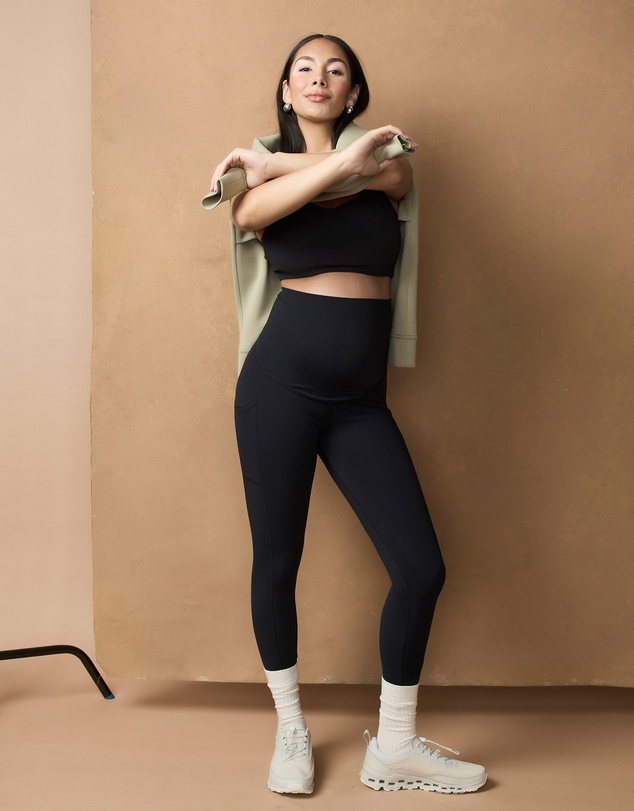 Soon Maternity - Active Overbelly Side Pocket Leggings