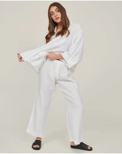 Carlotta + Gee - 100% Linen Pants