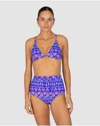 Baku Swimwear - Morocco Longline Fixed Triangle Bikini Bra Top