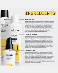 Nioxin - Nioxin Scalp + Hair Thickening System 1 - Hair Thickening System For Natural Hair With Light Thinning- Includes Shampoo, Conditioner And Scalp Treatment