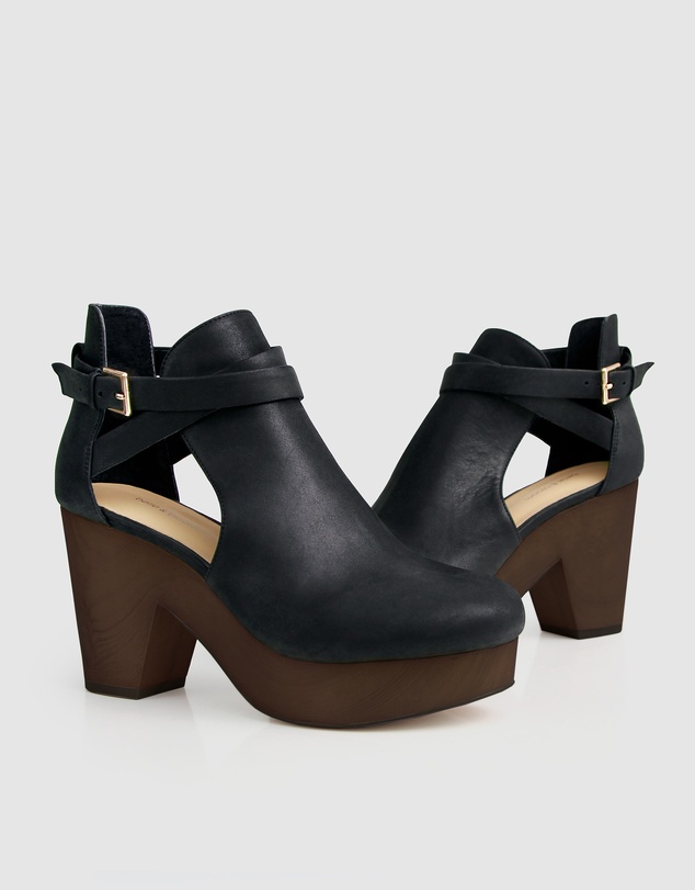Belle & Bloom - Fearless Clog Ankle Boot