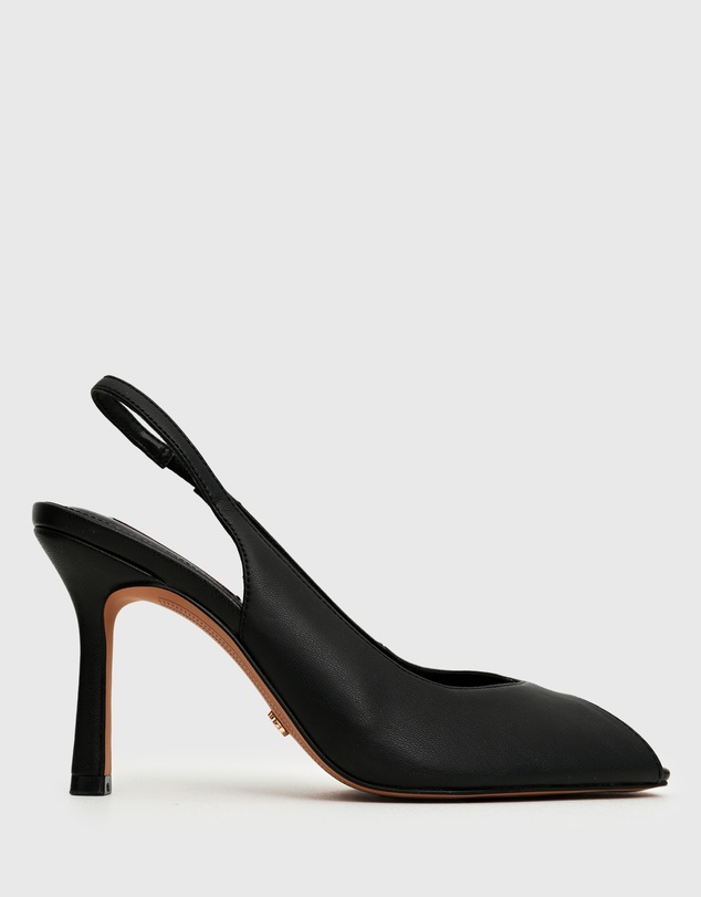 Betts - Tinka Slingback Peep Toe High Heels