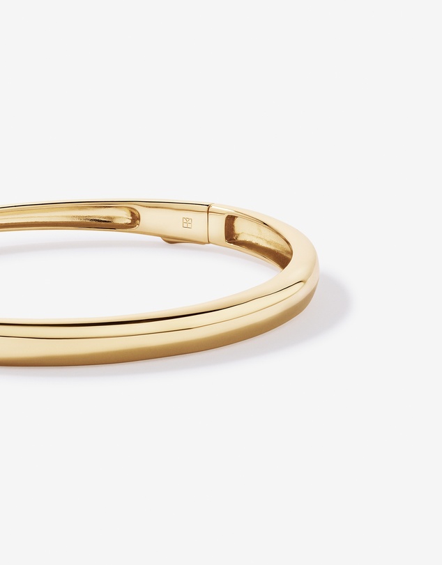 Michael Hill - Polished Hinge Bangle in 18kt Vermeil