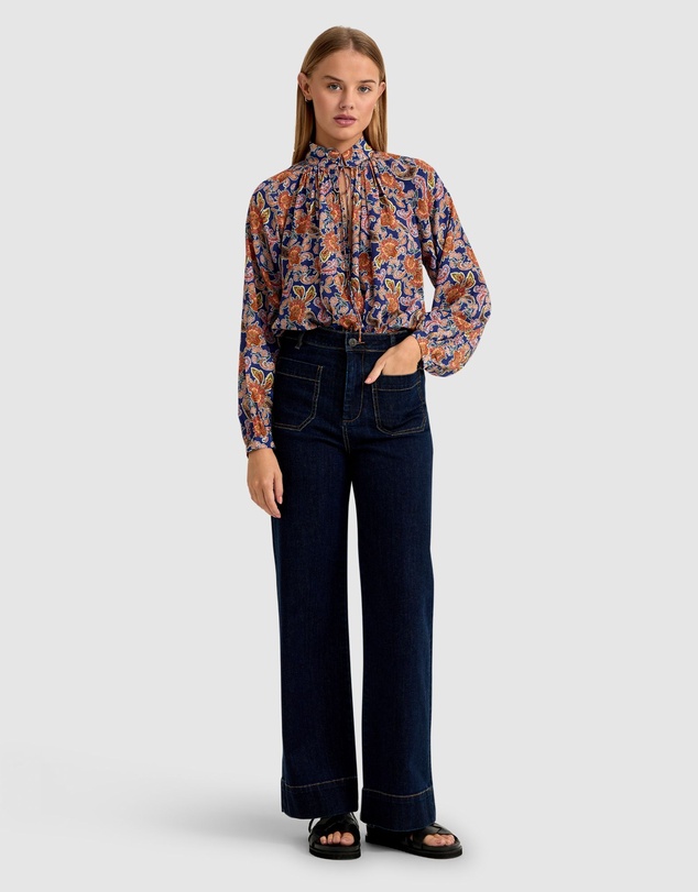 Oxford - Sandy Floral Print Blouse