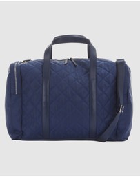 JETT BLACK - London Navy Travel Bag